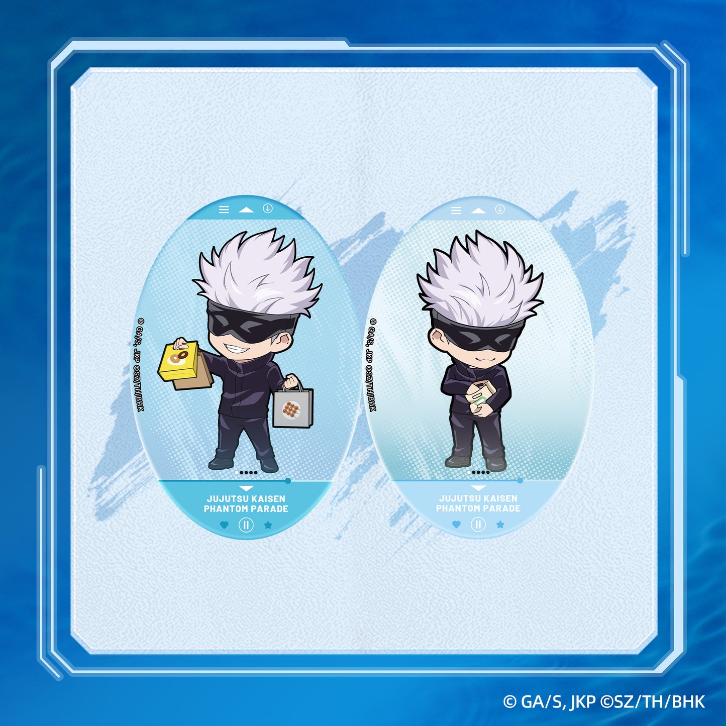 "Jujutsu Kaisen Phantom Parade"Satoru Gojo Character Pool Badge Vol.1