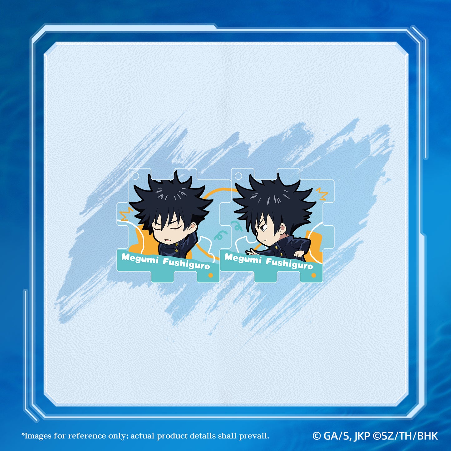 Jujutsu Kaisen Phantom Parade Puzzle Acrylic Keychain Set