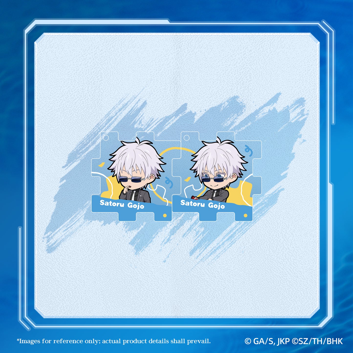 Jujutsu Kaisen Phantom Parade Puzzle Acrylic Keychain Set