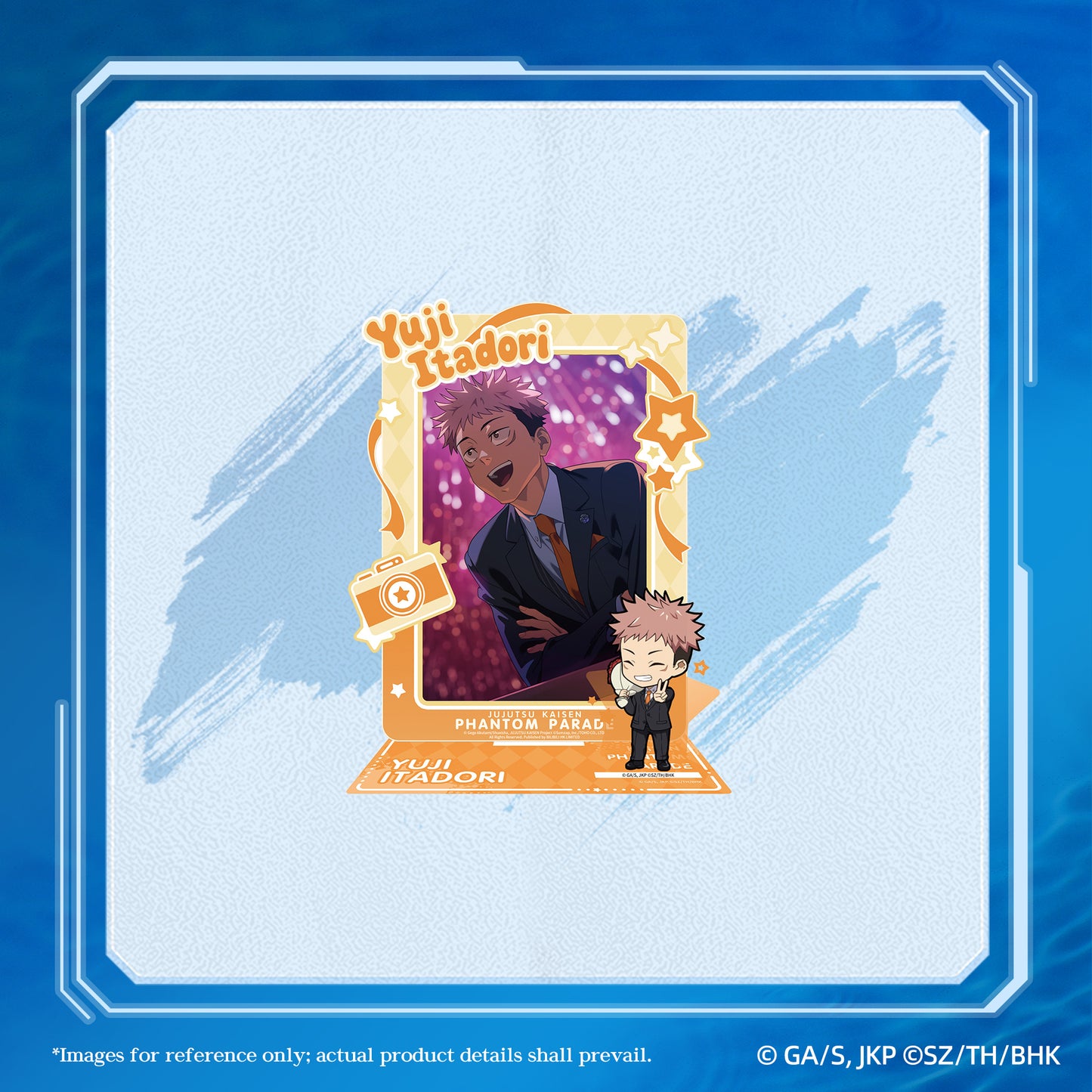 Jujutsu Kaisen Phantom Parade Double-Sided Acrylic Card Holder Stand