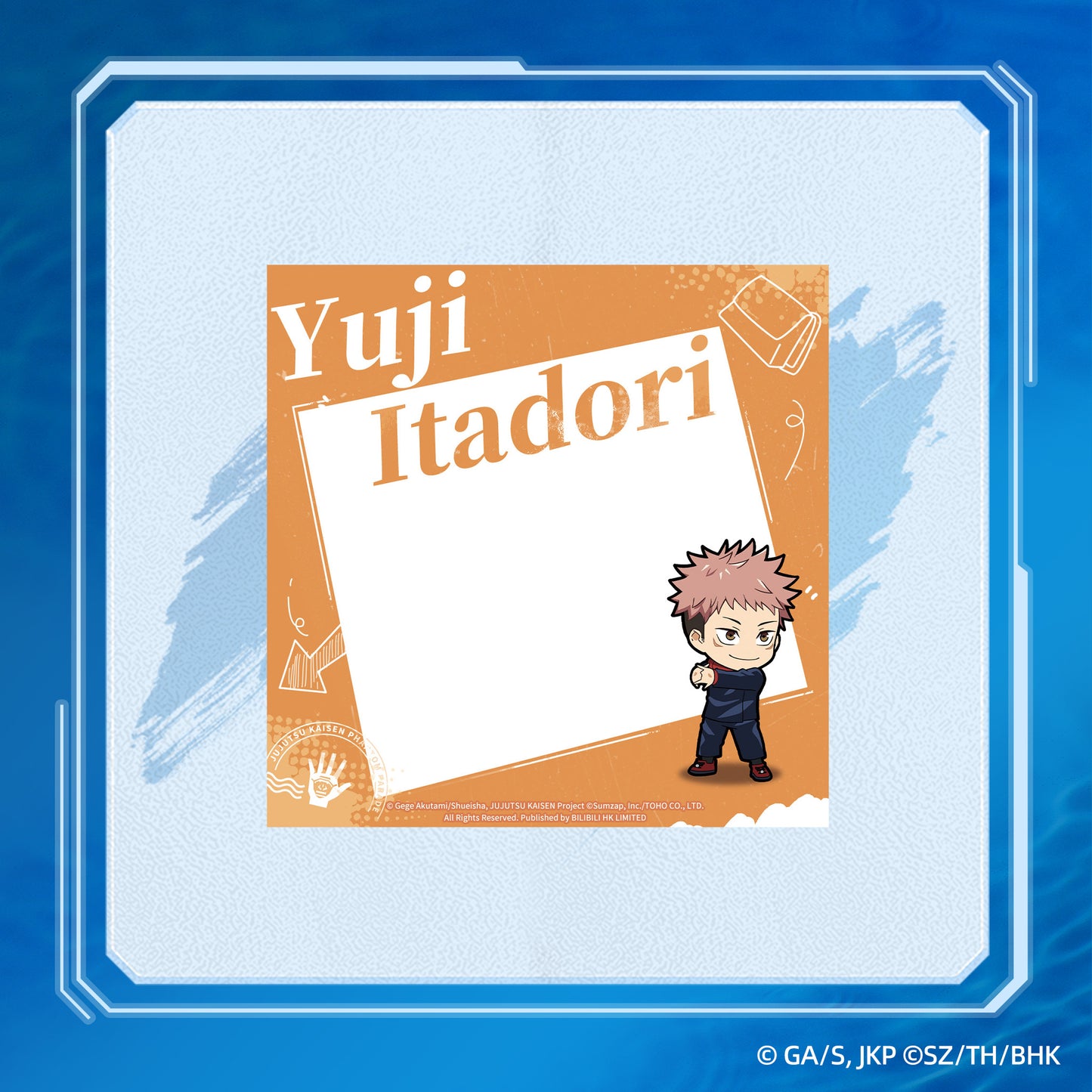 "Jujutsu Kaisen Phantom Parade" Notepad