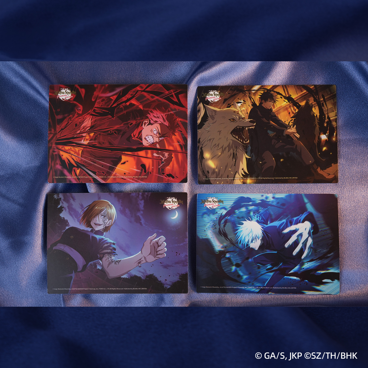 Jujutsu Kaisen Phantom Parade Water-Activated Color-Changing Postcard Blind Box Vol. 1