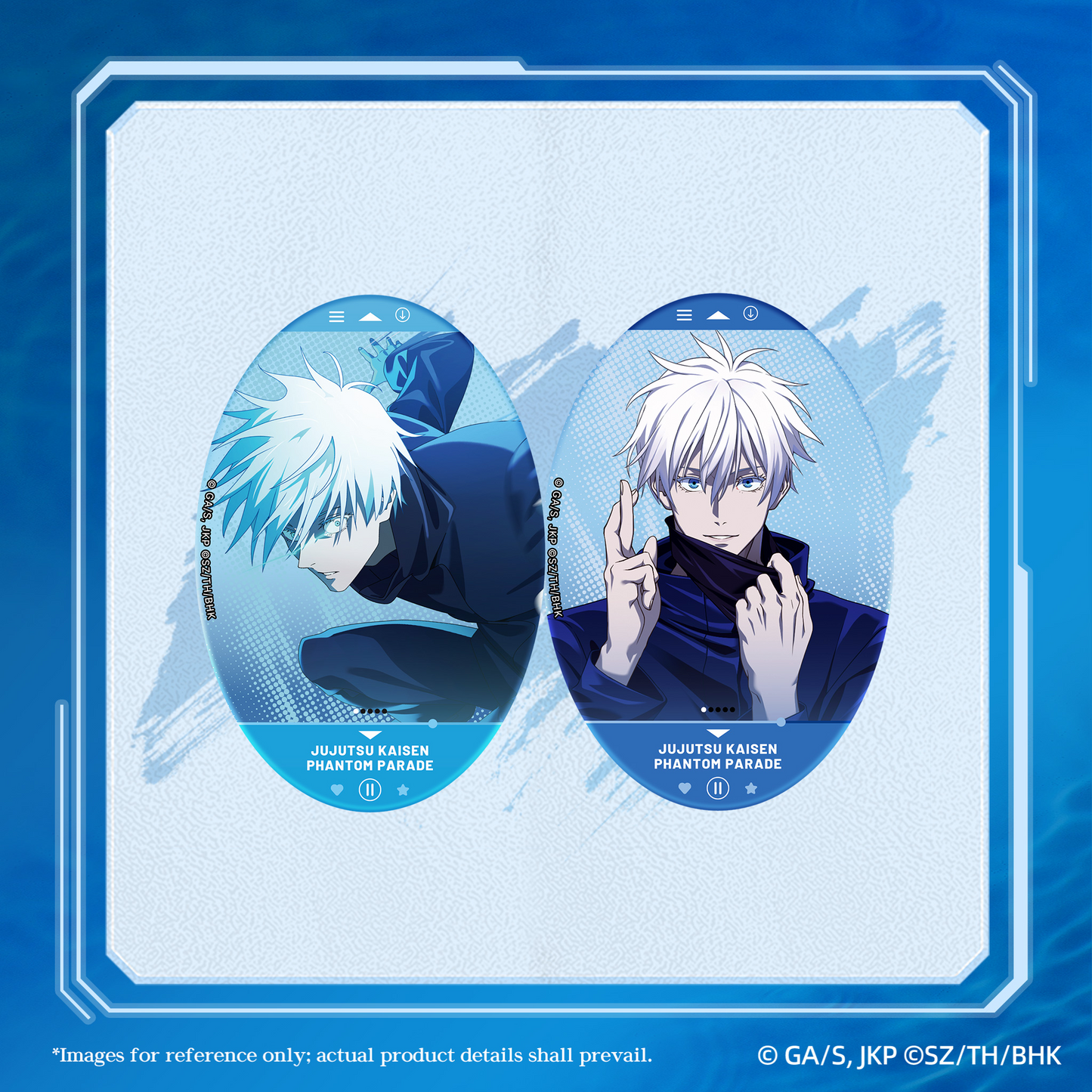 "Jujutsu Kaisen Phantom Parade"Satoru Gojo Character Pool Badge  Vol.1