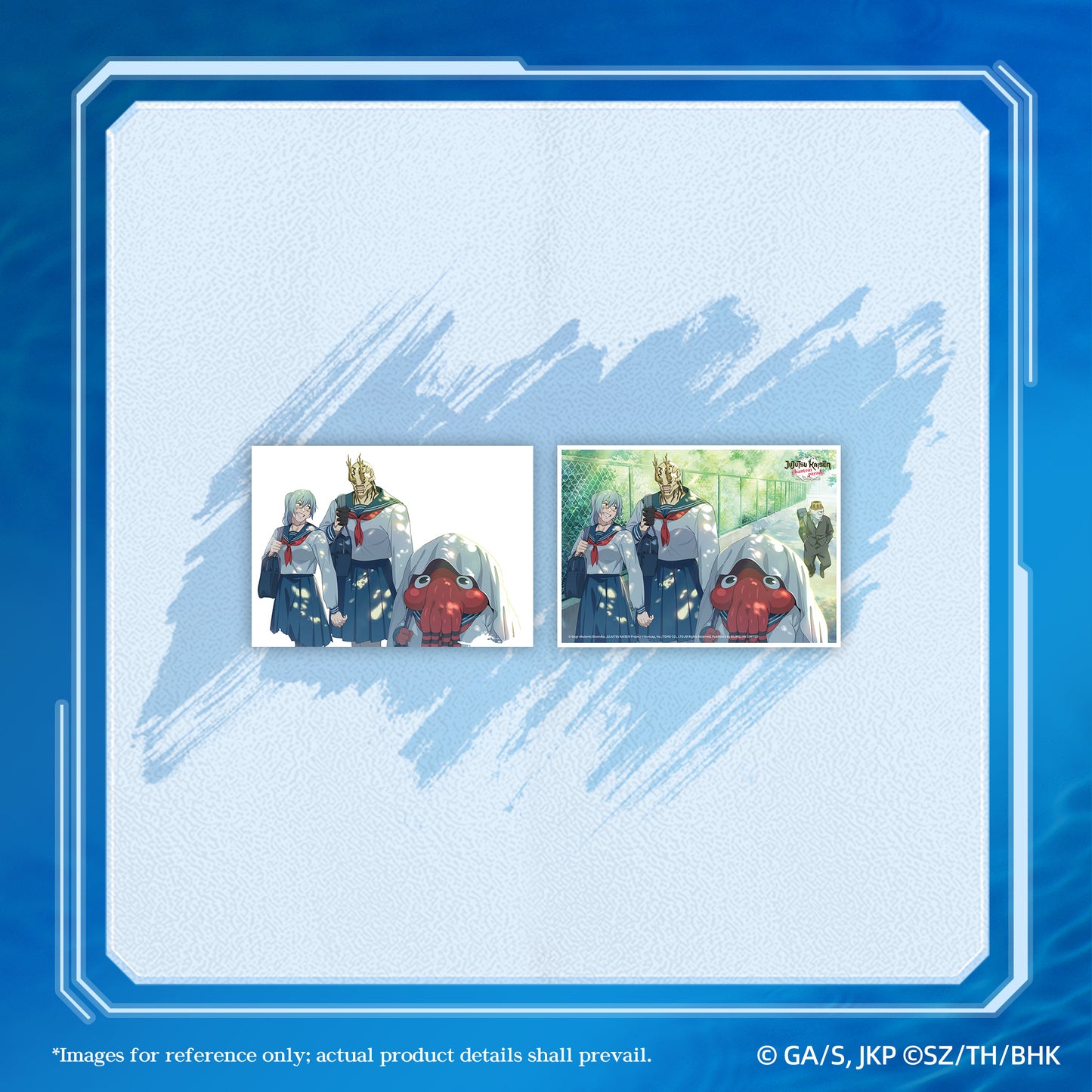 Jujutsu Kaisen Phantom Parade Water-Activated Color-Changing Postcard Blind Box Vol. 1