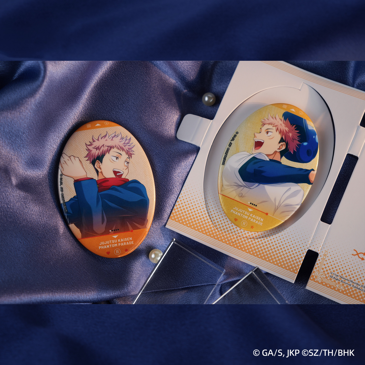 "Jujutsu Kaisen Phantom Parade" Yuji Itadori Character Pool Badge Vol.1