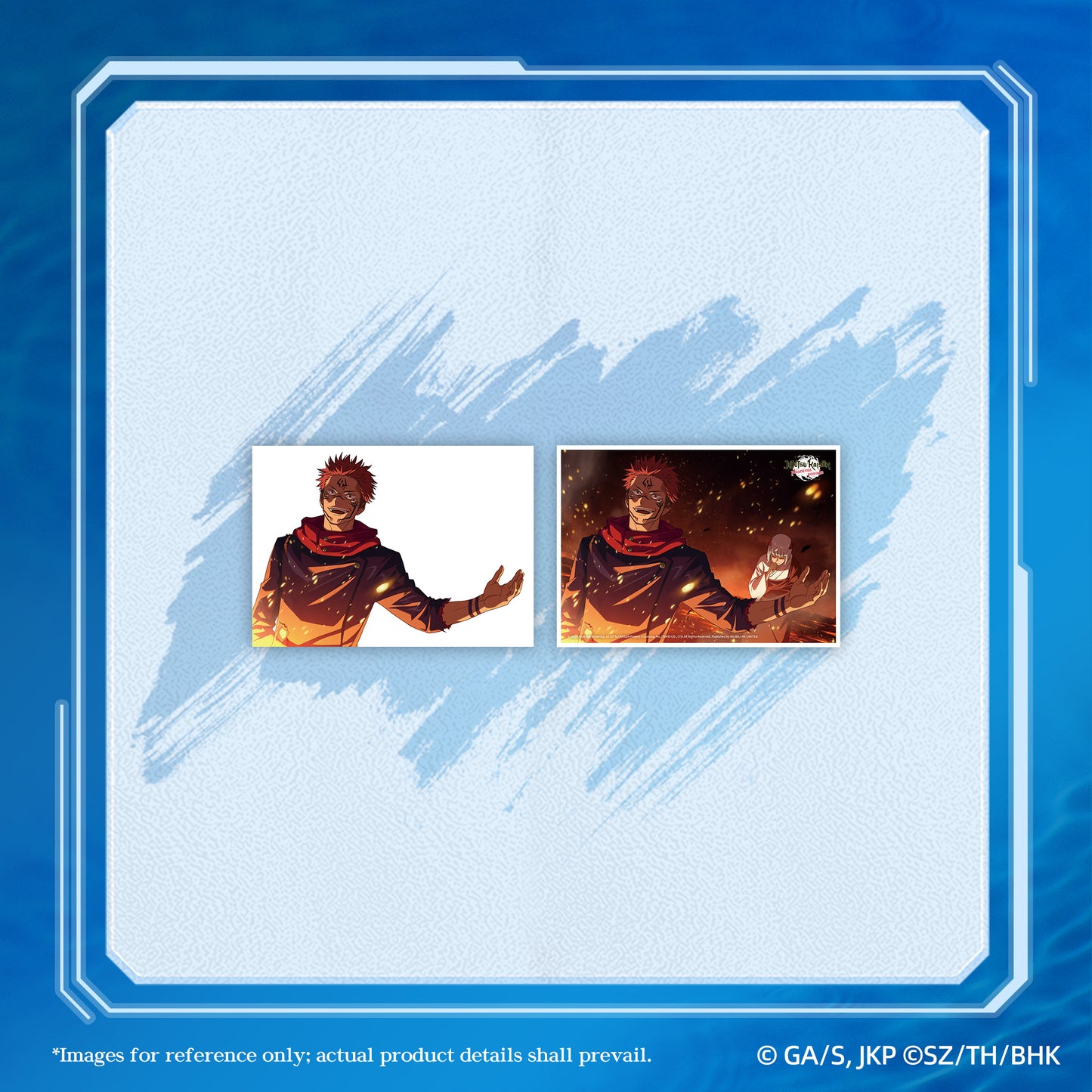 Jujutsu Kaisen Phantom Parade Water-Activated Color-Changing Postcard Blind Box Vol. 1