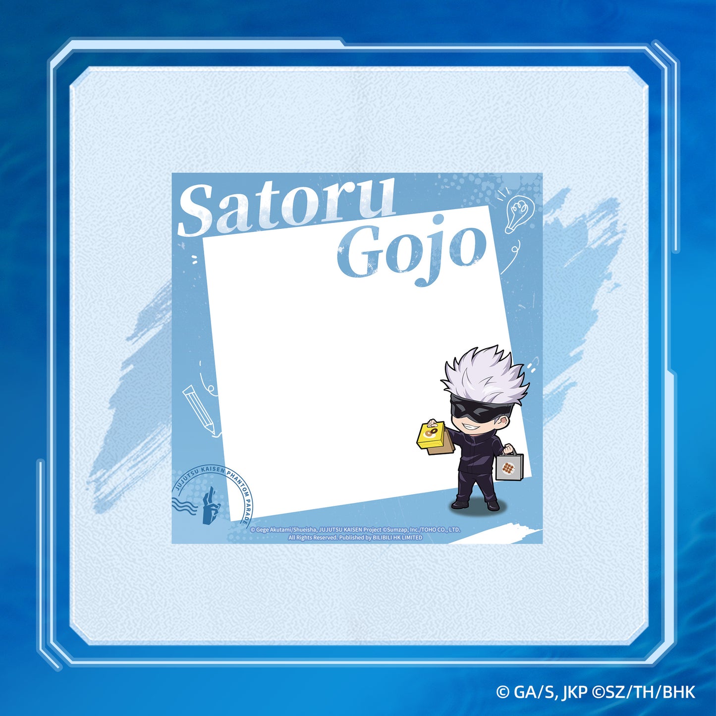 "Jujutsu Kaisen Phantom Parade" Notepad