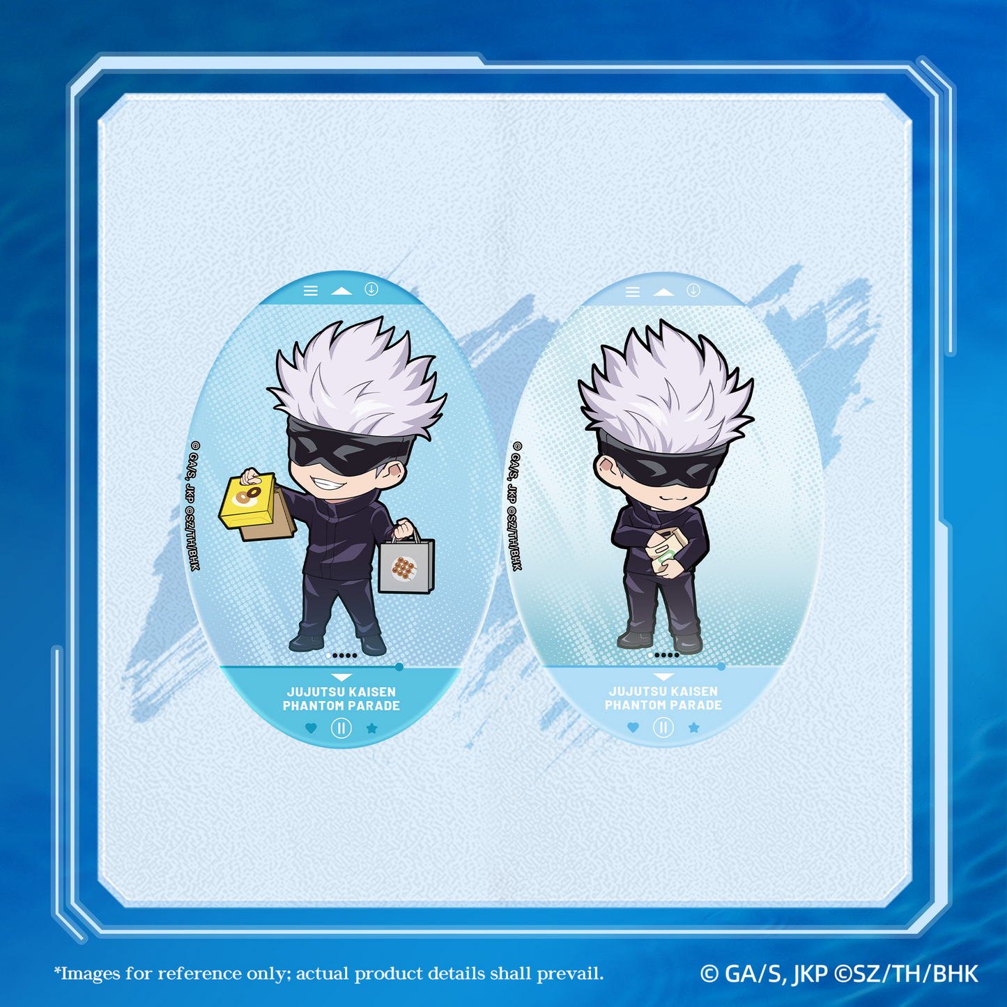 "Jujutsu Kaisen Phantom Parade"Satoru Gojo Character Pool Badge  Vol.1