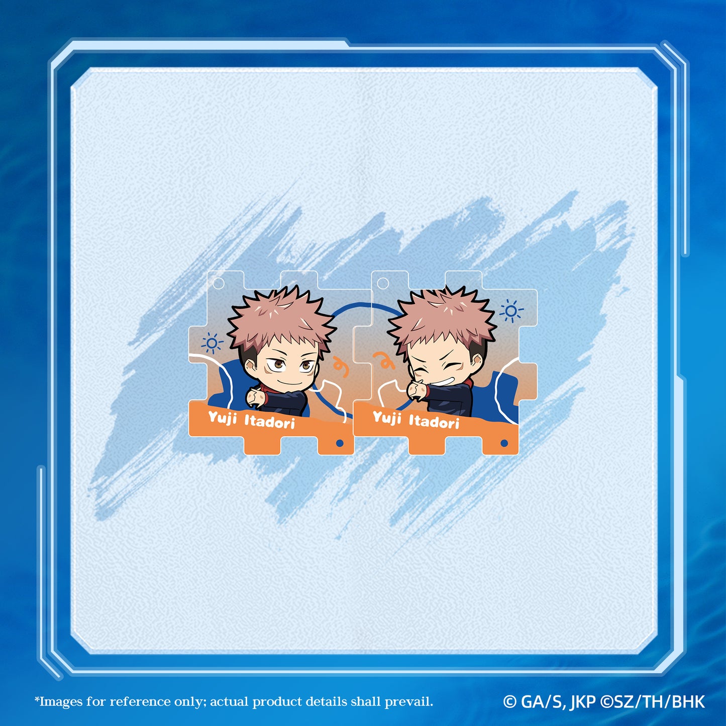 Jujutsu Kaisen Phantom Parade Puzzle Acrylic Keychain Set