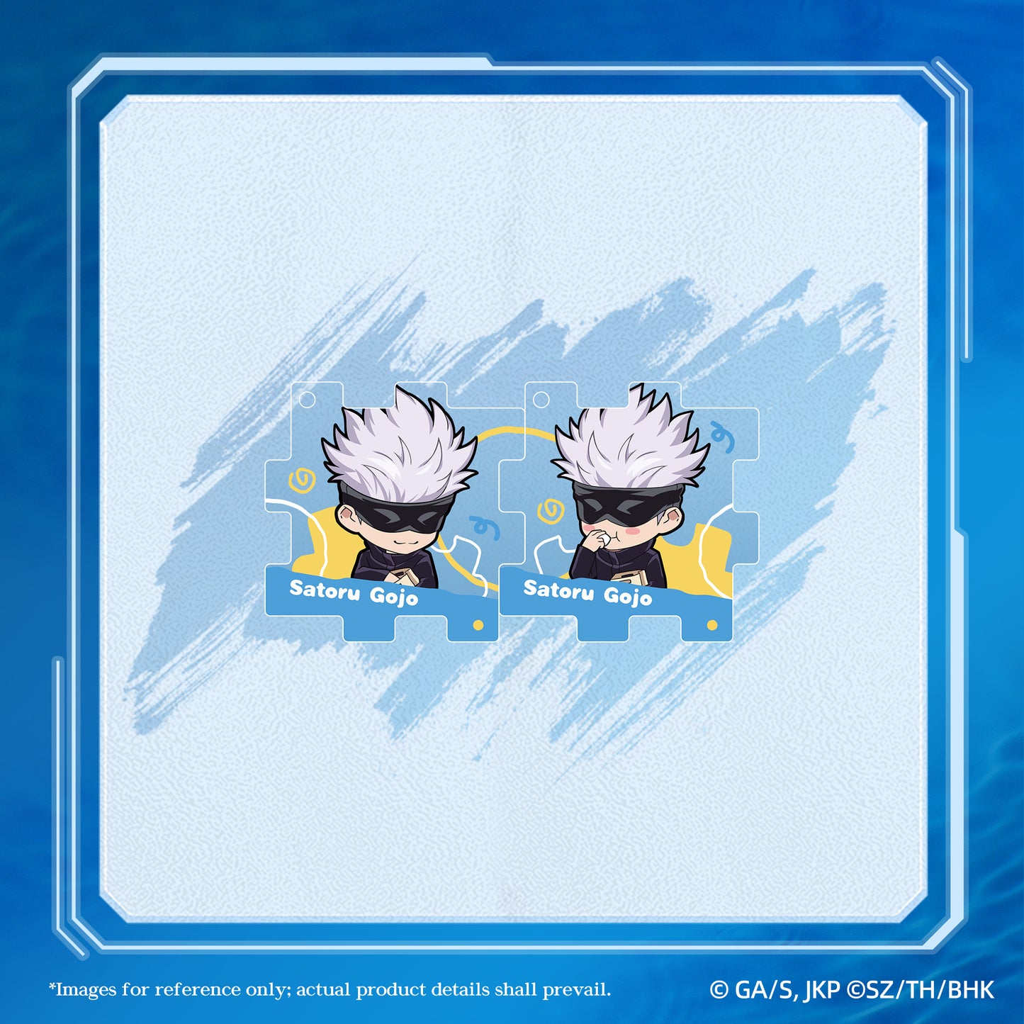 Jujutsu Kaisen Phantom Parade Puzzle Acrylic Keychain Set