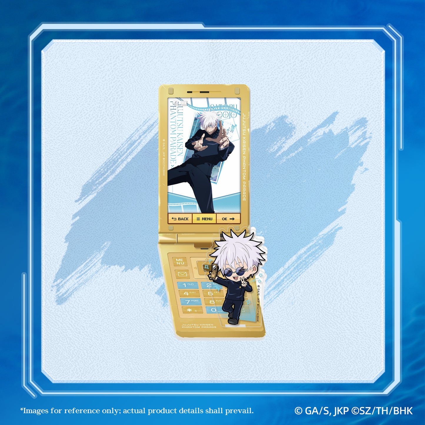 Jujutsu Kaisen Phantom Parade Double-Sided Acrylic Card Holder Stand [Hidden Inventory/Premature Death]