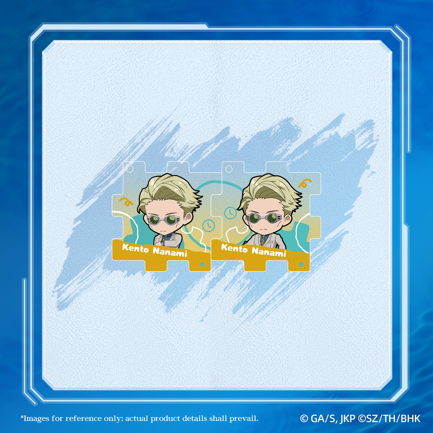 Jujutsu Kaisen Phantom Parade Puzzle Acrylic Keychain Set